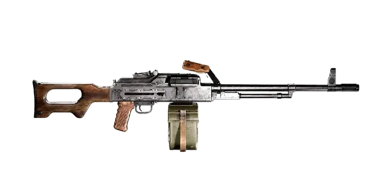 PKM machine gun