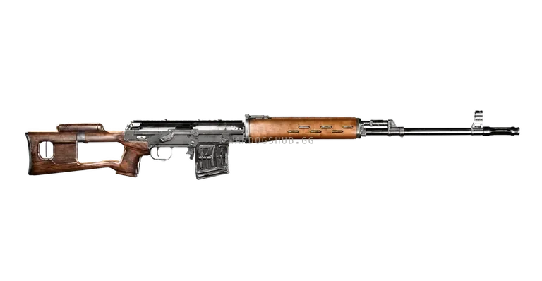 SVD marksman rifle